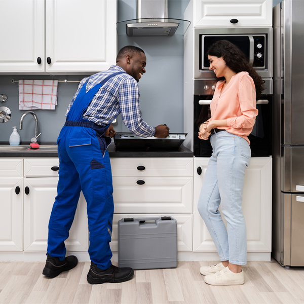 how long does it typically take to complete cooktop repair services in New Raymer